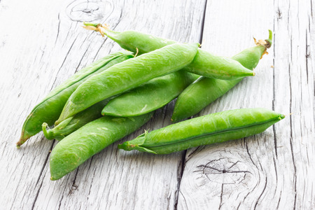 Some green peasの写真素材