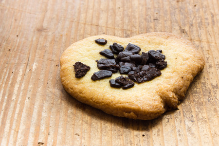 Close up view of home made cookiesの写真素材