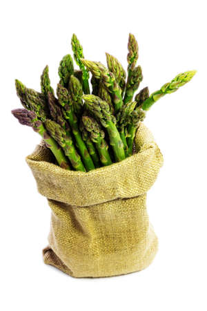 Close up view of same asparagusの写真素材