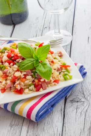 Rice saladの写真素材