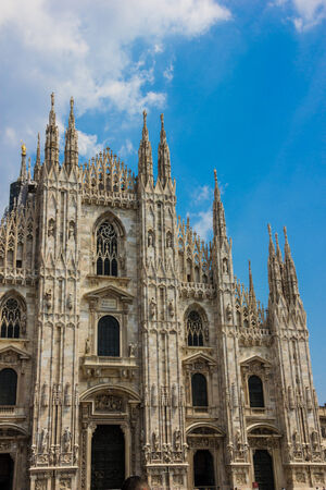 duomo milanoの写真素材