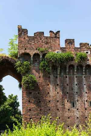 Castello sforzesco Milanoの写真素材