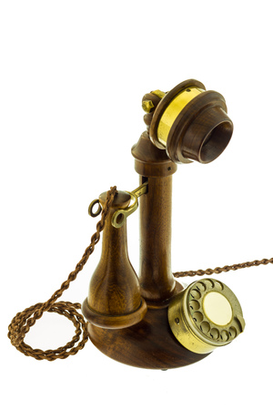 Vintage telephoneの写真素材