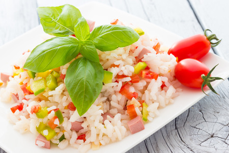 Rice Saladの写真素材