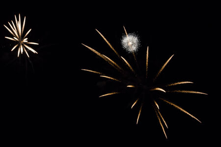 Fantasy of fireworksの写真素材
