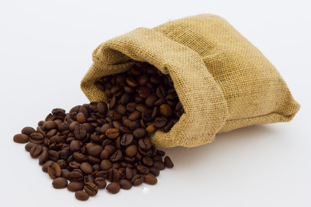 Close up view of same coffee beansの写真素材