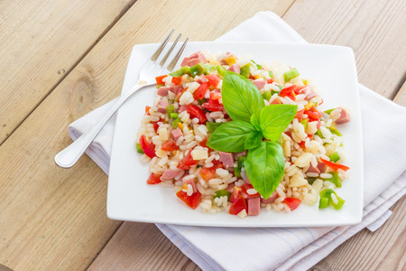 Rice saladの写真素材