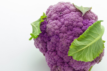 purple cauliflowerの写真素材