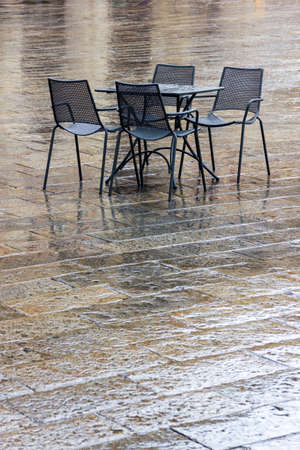 Rainy dayの写真素材