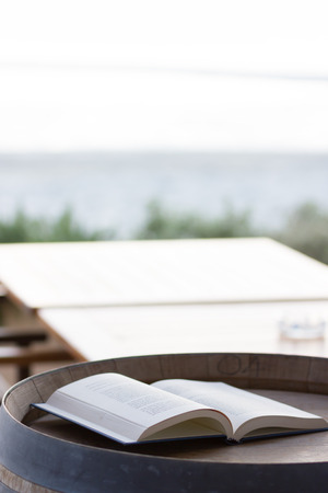 Book on the beachのeditorial素材