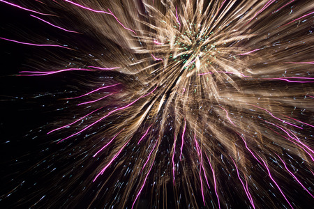 Fantasy of fireworks