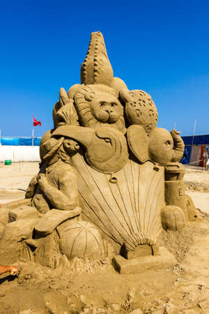 Sand sculpturesのeditorial素材