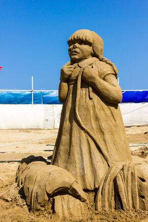 Sand sculpturesの写真素材