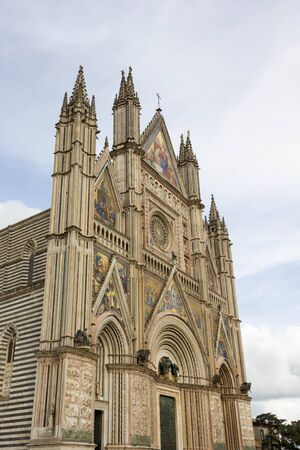 Orvieto city Umbria Italyの写真素材