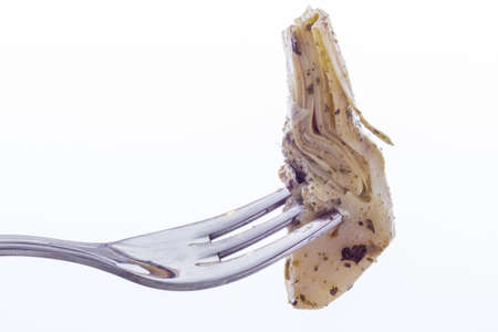 Artichokes in oilの写真素材