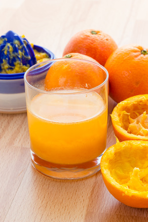 Orange juiceの写真素材