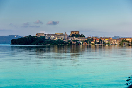 Capodimonte City Lazio Italyの写真素材