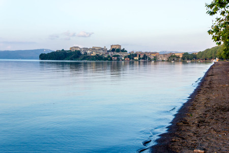 Capodimonte City Lazio Italyの写真素材