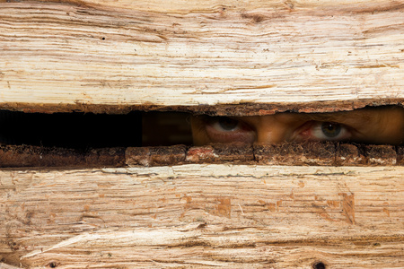 Secret lookの写真素材