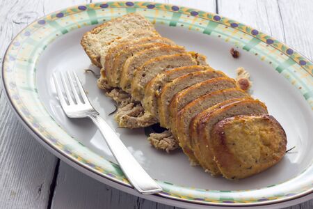 Meatloaf roastの写真素材