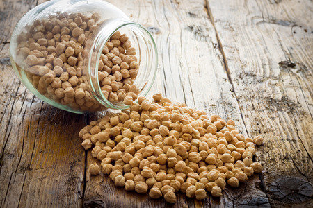 Chickpeas biologicalの写真素材