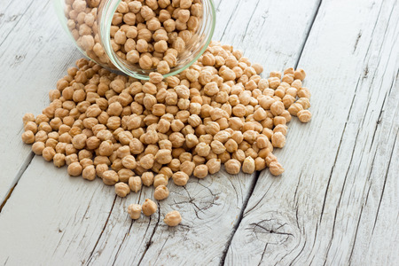 Chickpeas biologicalの写真素材