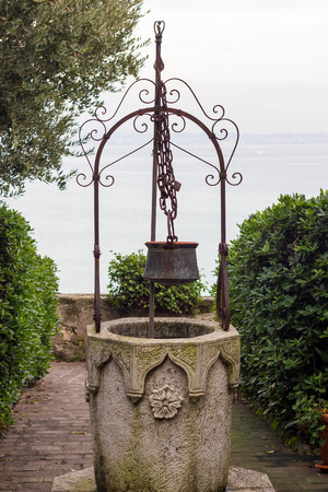 Ancient well scaligeroの写真素材