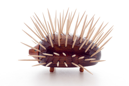 Toothpick Holder porcupineの写真素材