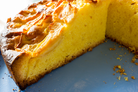 Apple pieの写真素材