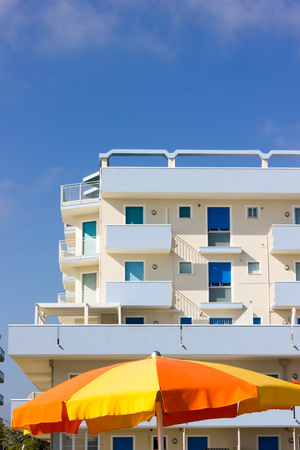 Summer holiday housesの写真素材