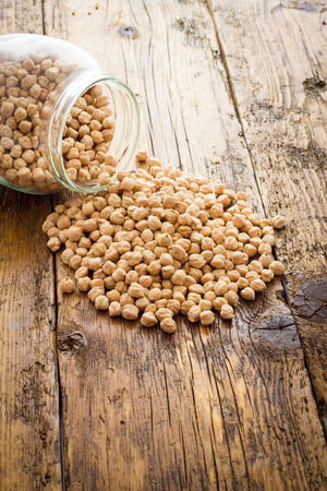 Chickpeas biologicalの写真素材