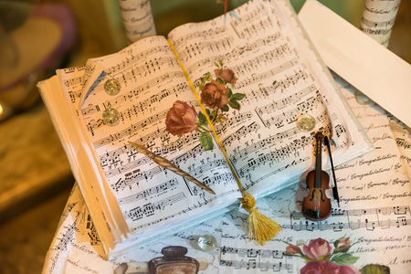 Nice installation with a musical themeのeditorial素材