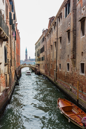 Venezia Venice canalの写真素材
