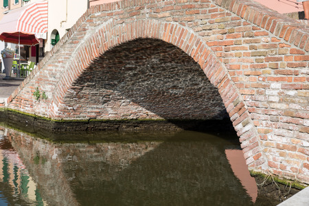 City of Comacchio in Italyの写真素材