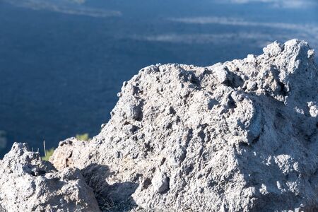 Etna landscape Catania Sicily Italyの写真素材