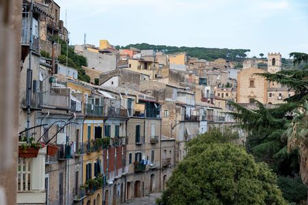 View of Piazza Armerina Sicilyの写真素材