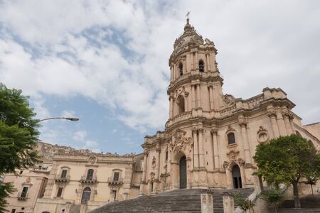 City of Modica Sicilyの写真素材