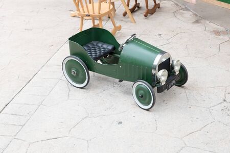 Toy car for studio photographyの写真素材