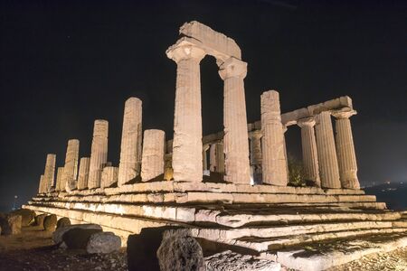 Valley of the temples Sicilyの写真素材