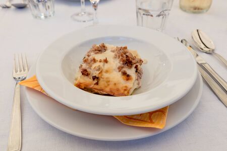 Bolognese lasagneの写真素材