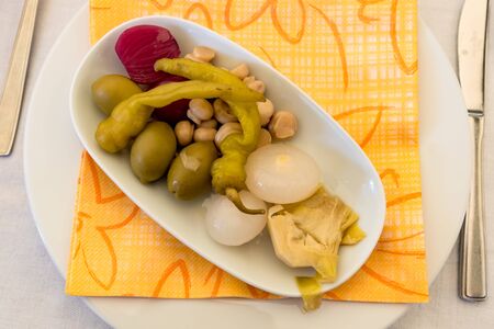 Pickled vegetablesの写真素材