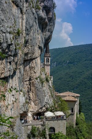 Santuario Madonna della Coronaの写真素材