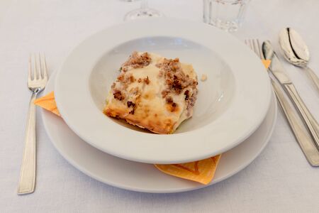 Bolognese lasagneの写真素材