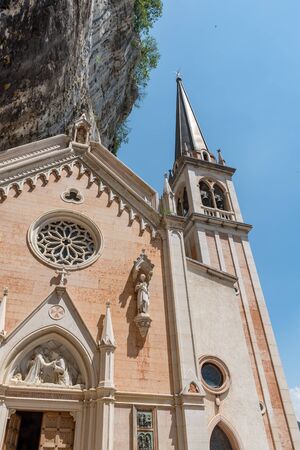 Santuario Madonna della Coronaの写真素材