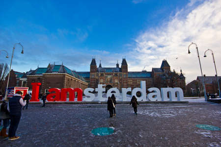 amsterdam symbolのeditorial素材