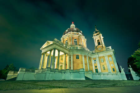 Superga church in Turin