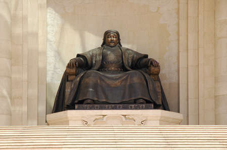 dzjengis khan in Ulan Baatorの写真素材
