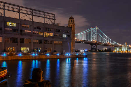 Philadelphia Bridgeの写真素材
