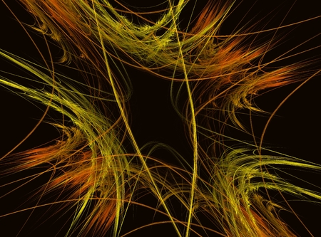 Abstract fractal illustration. Future technology background. Design element for book covers, presentations layouts, title and page backgrounds. Digital collage. Raster clip art.の写真素材