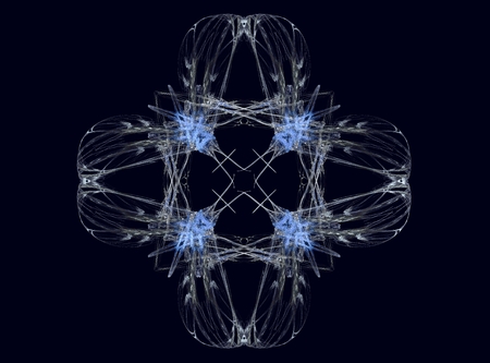 Abstract fractal illustration. Design element for title, page backgrounds, banners, labels, prints, posters, web, presentation, invitabanners.の写真素材